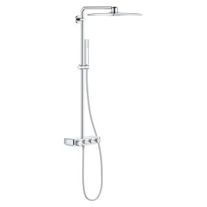 Euphoria SmartControl System 310 Cube Shower system with Safety Mixer for wall mounting