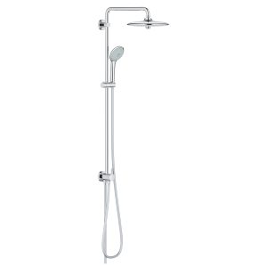 Euphoria System 260 Shower system with diverter for wall mounting
