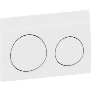 Geberit Alpha25 actuator plate, round, dual flush