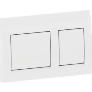 Geberit Alpha25 actuator plate, square, dual flush